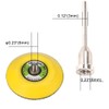 φ3-inch Hook and Loop Sanding Pad, Diameter 3”(75mm) with Shank1/8(3mm)