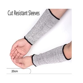 MAGP 3 Pairs Cut Resistant Sleeves for Arms, Lightweight Cut Resistant Protective Sleeves for Arms Thin Skin and Bruising Work, Size M