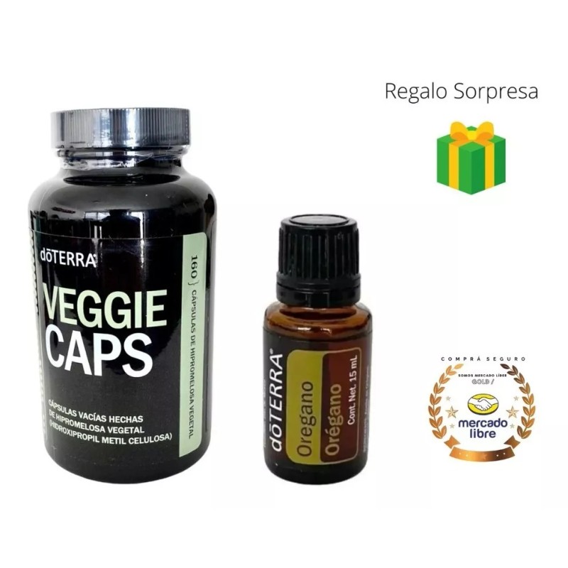 Doterra Orégano 15ml + Capsulas Vegetales Doterra