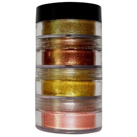 VOZWA 4 in 1 Eyeshadow Shimmer Dust (Gold + Pink + Copper + Dust) 6 g