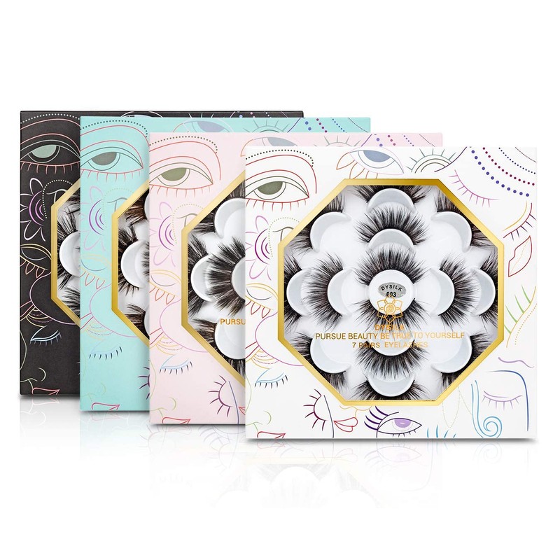DYSILK Fluffy Lashes Mink Eyelashes - Mink Lashes Fluffy 7