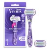 Venus Flexiball Swirl Razor, 1 Set / Venus 플렉시볼 스월 면도기, 1세트