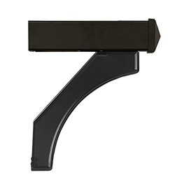Salsbury Industries 4877BLK Arm Kit Replacement for Deluxe Post for 1 Mailbox, Black