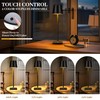 Livinlarge Cordless Table Lamps,Rechargeable Outdoor Solar LED Lamp,Portable USB Desk