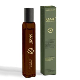 MAVE Organic Oil Roll-On: Body, Face, Nail Oil, Natural Care Oil, Anti-Pimples & Anti-Ageing, Strengthens Nails, Nourishes Cuticles, Supports Nail Fungus, Smooths & Protects Against Wrinkles (10 ml)