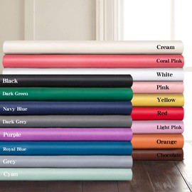 NTBAY Zippered Satin Pillow Cases for Hair and Skin, Luxury Standard Hidden Zipper Pillowcases Set of 2, 20 x 26 Inches, Dark Brown