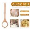 Wooden Danish Doughs Whisk for Home and Bakery Bread Baking