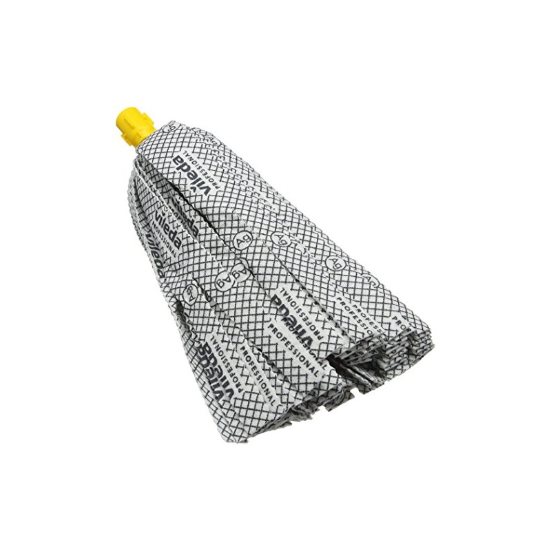 Vileda 137907 Professional Supermop Replacement Head, Yellow