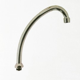 Montserrat 0032.002 Vertical Tube Spout Tap or Mixer, Silver