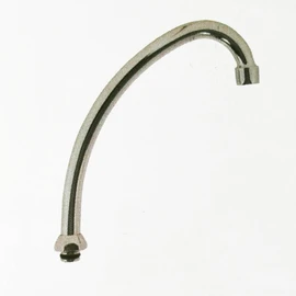 Montserrat 0032.002 Vertical Tube Spout Tap or Mixer, Silver