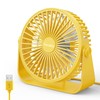 FARADAY USB Desk Fans 5 Inches Portable Table Fans 360°