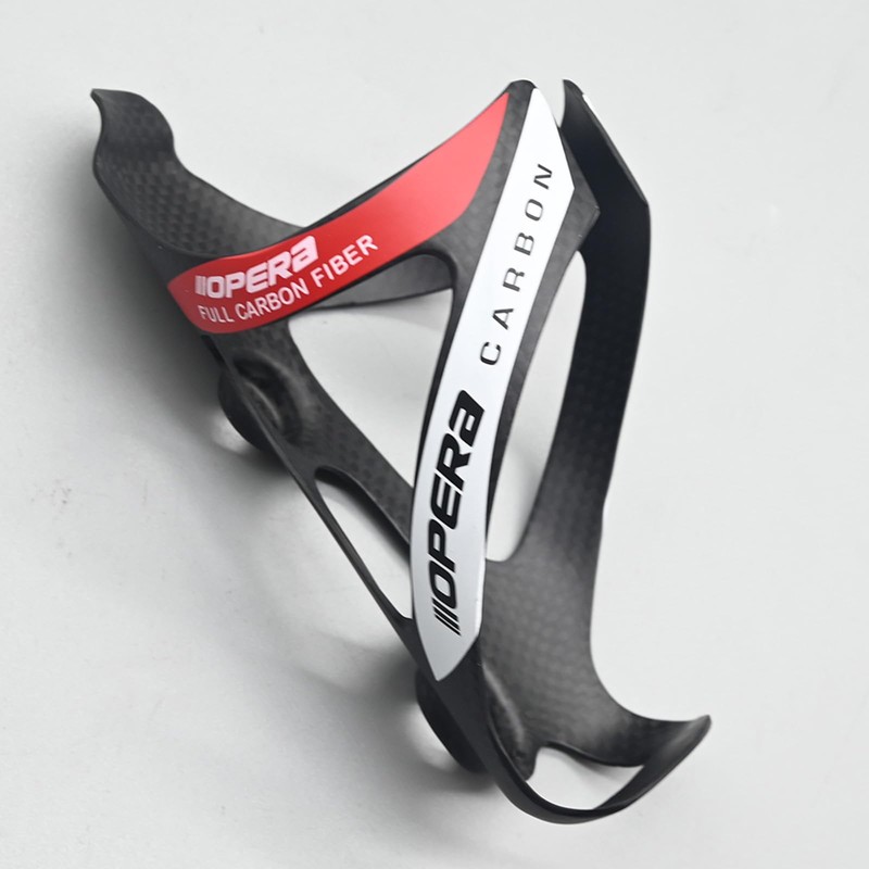 OPERA Carbon Bicycle Bottle Cage, Bottle Holder, Carbon, Common Road