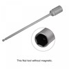 sourcing map 1/4" Quick-Change Hex Shank 19mm Nut Setter Driver