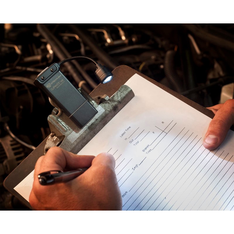 Streamlight 61126 ClipMate 70-Lumen 500-Candela Rechargeable Hands-Free Clip-On Light with