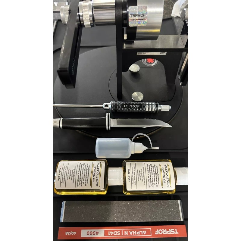 Poltava Stone Knife Blade Honing Oil-Diamond-CB