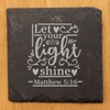 Faith and Hope: Laser Etched Let Your Light Shine: Scripture