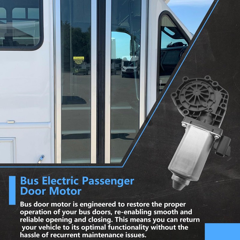 Bus Electric Passenger Door Motor P100047, Door Motor Compatible with
