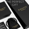 Elegatto Elagio Premium Braided Leather Bracelet for Men | Full-Grain