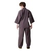 Kyoto Kimonomachi Men's Samue, Work Clothes, Black, Brown, Blue, Red,