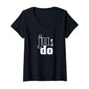 Womens Judo Judoka Judoist Fighter Martial Arts V-Neck T-Shirt