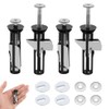 Tornillos Para Tapa De Baño WC, 4 Piezas De Repuesto
