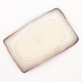 Mino Ware Long Square Platter, Approx. 10.6 x 6.3 inches (27 x 16 cm), Shinkai Glaze, Made in Japan