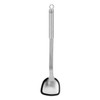 Rösle 10637 Pfannen-/Woklöffel Silikon Spoon, Silver-coloured/Black