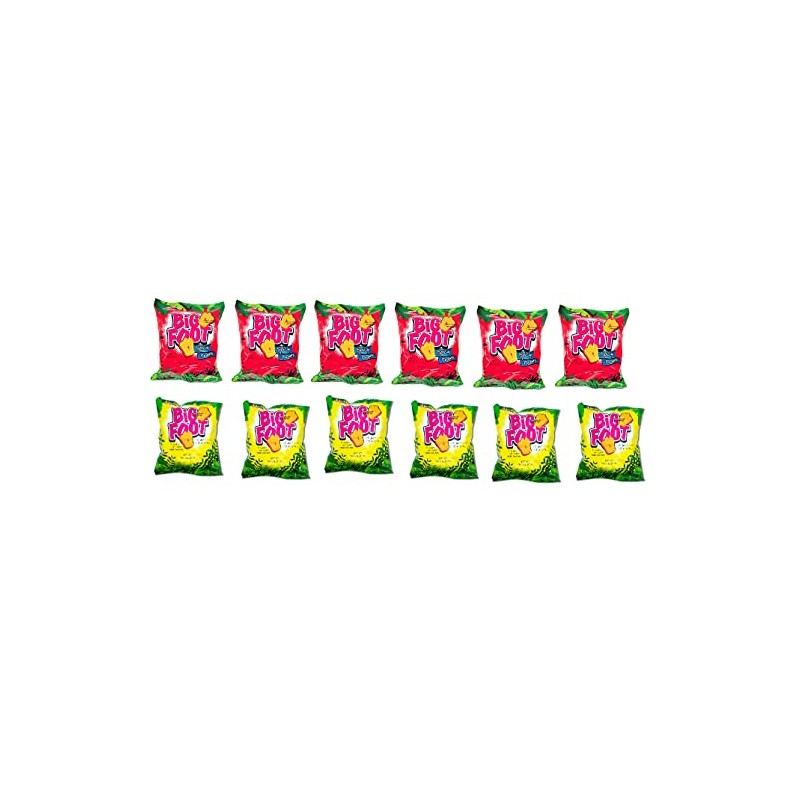 Assorted Holiday Big Foot, The Giant Cheese Snack, 6 Regular