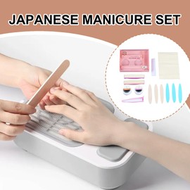 Japanese Manicure Kit,Nail Conditioner Luster Buffer - Strengthener Professional Versatile Tools for Travel Girls Women Home Beauty Adults Fashion Restore