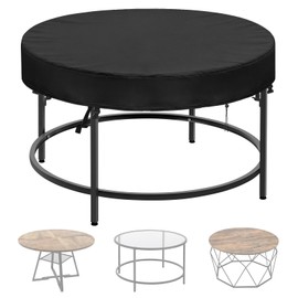 Hohong Table Top Cover Waterproof 150×15 cm, 420D Round Outdoor Table Cover