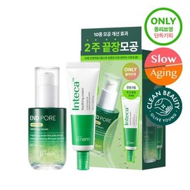 [2-Week Pore Serum/Exclusive Offer] Makeprem End-Pore Vegetinol Pore Serum 50ml Offer (+ Inteca Cream 31ml) / 메이크프렘 엔드포어 베지티놀 모공세럼 50ml 기획(+인테카크림 31ml)
