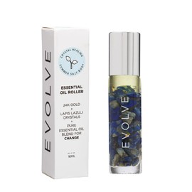 Summer Salt Body Essential Oil Roller 24K Gold Evolve Lapis Lazuli 10ml