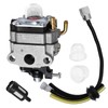 Anxingo 753-1225 Carburetor Replacement for Troy-Bilt TB525CS TB575SS TB26TB TB475SS