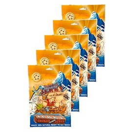 Cantina Star "Smoked Rings" Calamari Jerky, 80g, Pack of 5