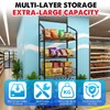 5 Tier Retail Candy Display Rack Metal Storage Shelf with