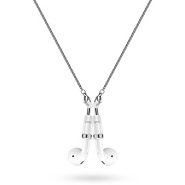 Birwiny Magnetic Anti-Lost Straps for AirPods, Golden Infinity Knot Chain Necklace Lanyard String Compatible with AirPods Pro 3 2 1/Pro 1st & 2nd Headphone Holder Neck Rope Cord