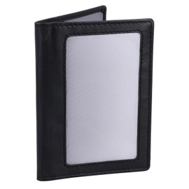 Gusti Leather vehicle papers Boris - organiser for men and women, black leather