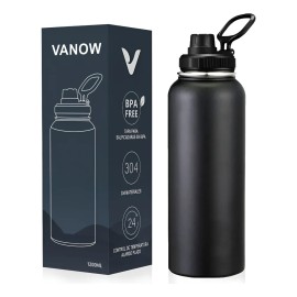 Termo Vaso-botella Acero Inoxidablecon Fría/caliente 40 Oz
