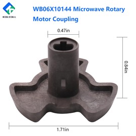 KOLEOLL WB06X10144 Microwave Turntable Motor Coupler Compatible with GE Microwave DVM1850DM EMO4000J Microwave Replacement Part