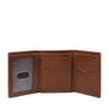 Fossil Men's Hayes Card Case Bifold, brown