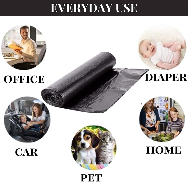 Heavy-Duty Black Refuse Sacks – Thick Rubbish Bags & Bin