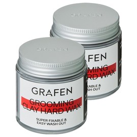 Graphene Grooming Clay Hard Wax, 2 packs, 100ml / 그라펜 그루밍 클레이 하드 왁스, 2개, 100ml