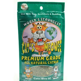 .352 Ounce The Cat's Meowee All Natural Premium Grade Cat Nip (Pack of 3)