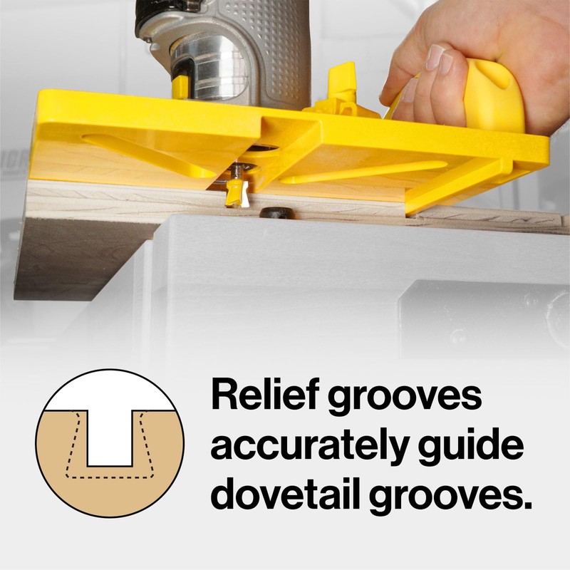 MICROJIG MatchFit Grid Routing Guide – Precision Tool for Dovetail