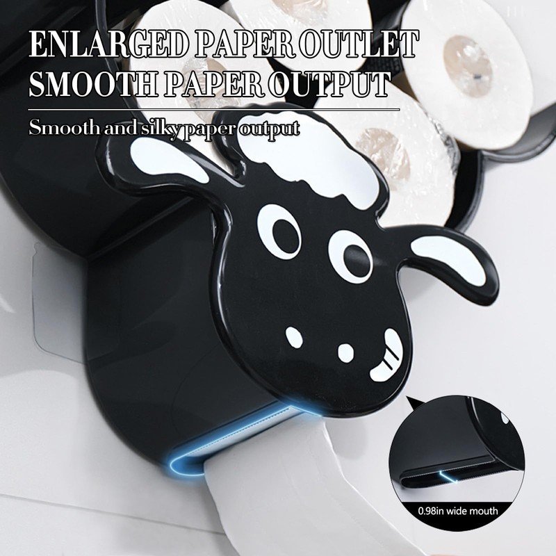 Toilet Paper Holder Sheep Toilet Paper Holder, Stackable Toilet Paper
