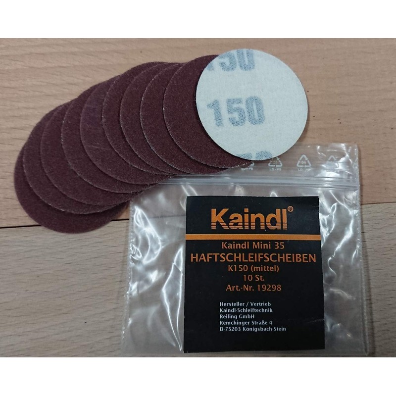 Sanding Disc with Fleece Backing Diameter 40 mm for Velcro