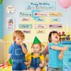 Outus 60 Pcs Happy Birthday Bulletin Board Set Classroom Confetti