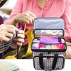 Teamoy Knitting Bag, Yarn Tote Organizer with Cover and Inner