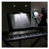 OsAtNb 8 LED Music Stand Light 3modes USB Book Light