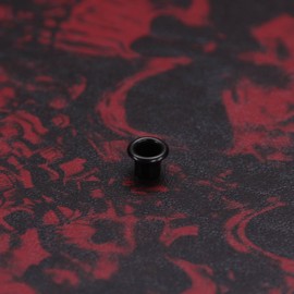 KYDEX Thermoform Sheet - (P1 Texture) - (Infused Print) - (12in x 12in) - (Reaper Black - EMT Red) - (1 Sheet) - (for Holster Making & Hobby) - (USA Made)